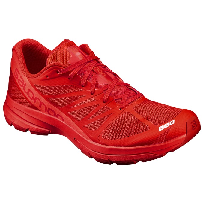 Salomon S-LAB SONIC 2 Zapatillas De Running Hombre - Rojas - Colombia (50682-RQUI)